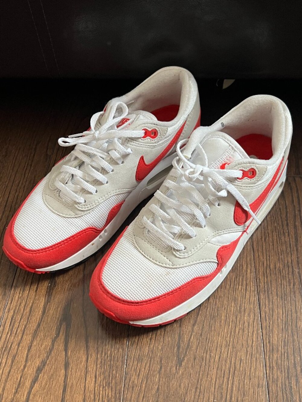 Size 8 womens - Nike Air Max 1 '86 OG Low Big Bubble - Red